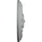 Ekena Millwork Flower Spiral Ceiling Medallion (Fits Canopies up to 2"), 12 1/4"OD x 2 1/4"P, Primed White CM12FL - alternate 2
